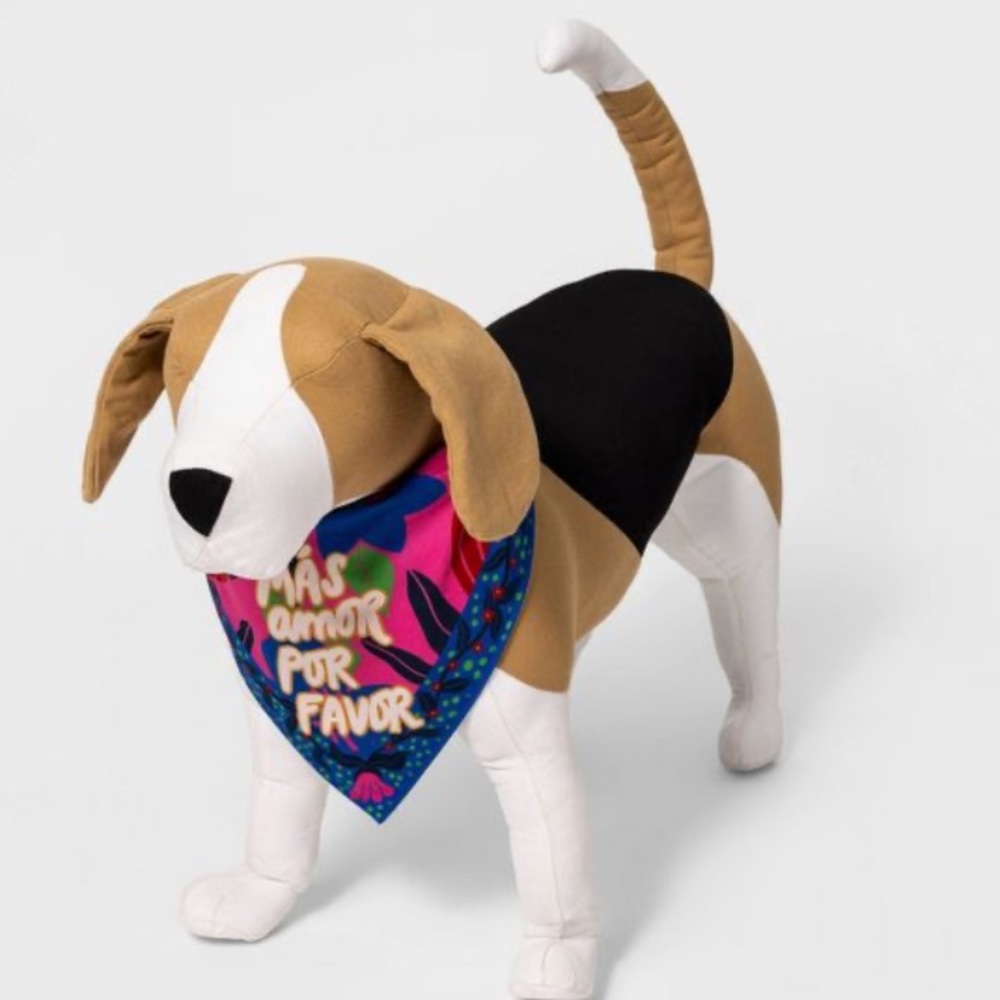 🥳HP!🥳 🌺 NWT Vibrant Floral Pet Bandana 🌺 - Picture 6 of 10